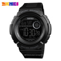 Skmei 1367 fashion cheap in bulk alarm chronograph wristwatch waterproof black digital sport watch